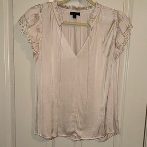 Current Air Elegant Cream Women's Top
